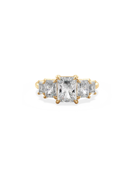 Radiant Signature Five-Stone Ring