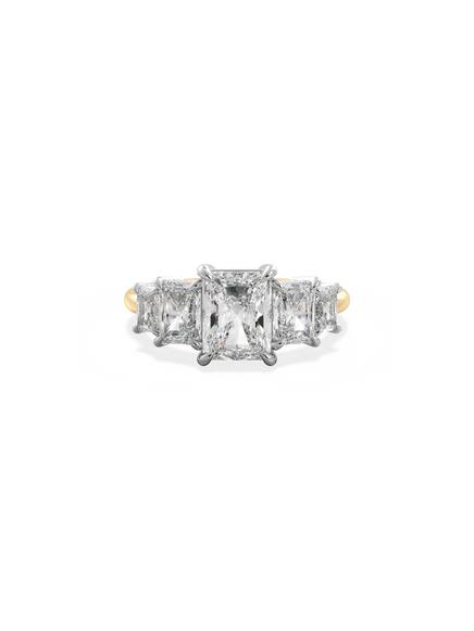 Radiant Signature Five-Stone Ring