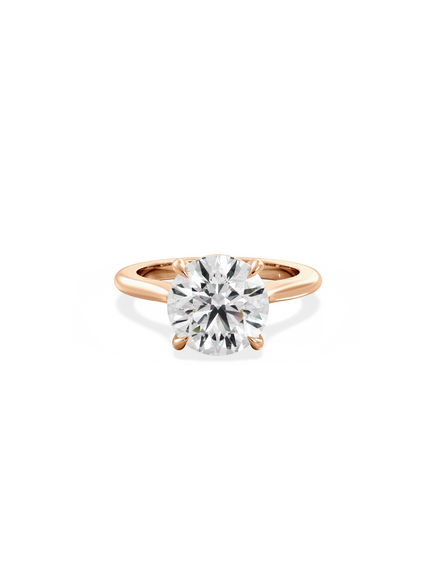 Round Classic Solitaire Ring