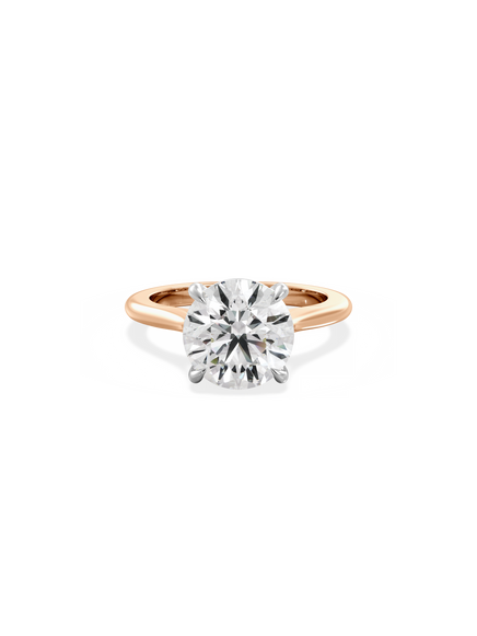 Round Classic Solitaire Ring