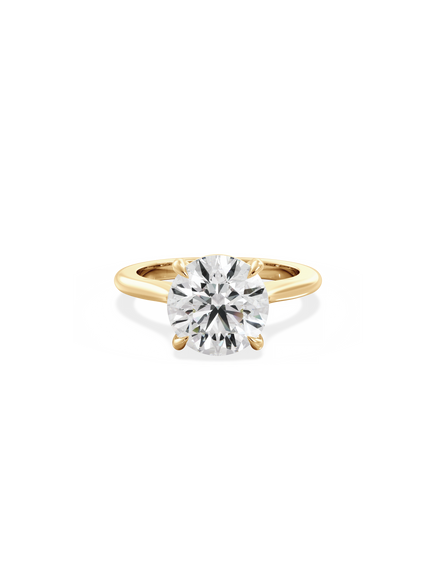 Round Classic Solitaire Ring