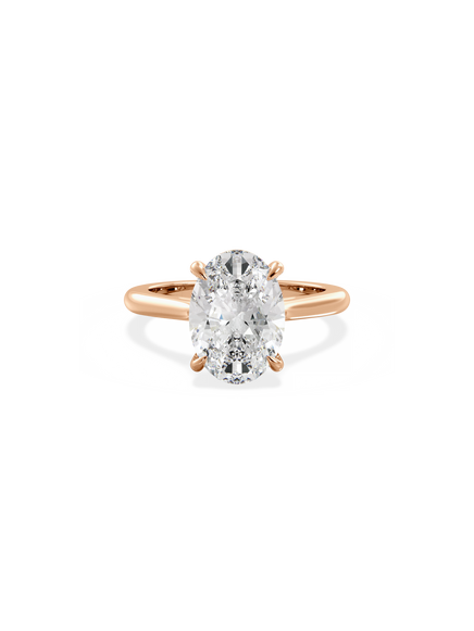 Oval Classic Solitaire Ring
