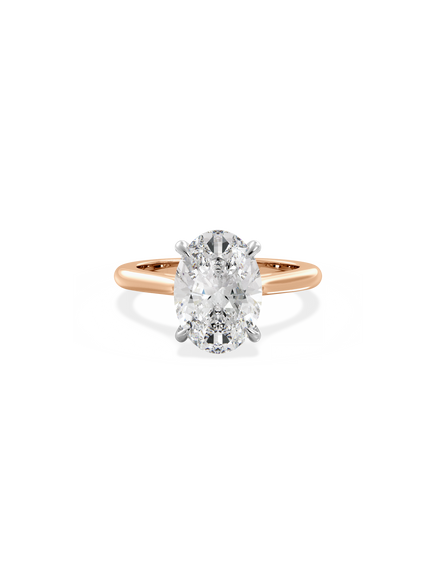 Oval Classic Solitaire Ring