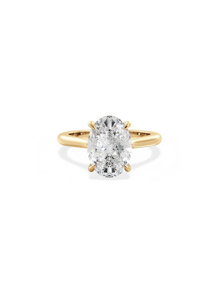 Oval Classic Solitaire Ring