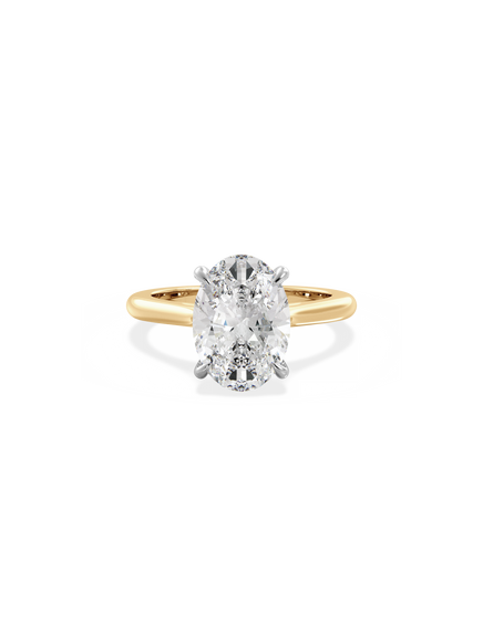 Oval Classic Solitaire Ring