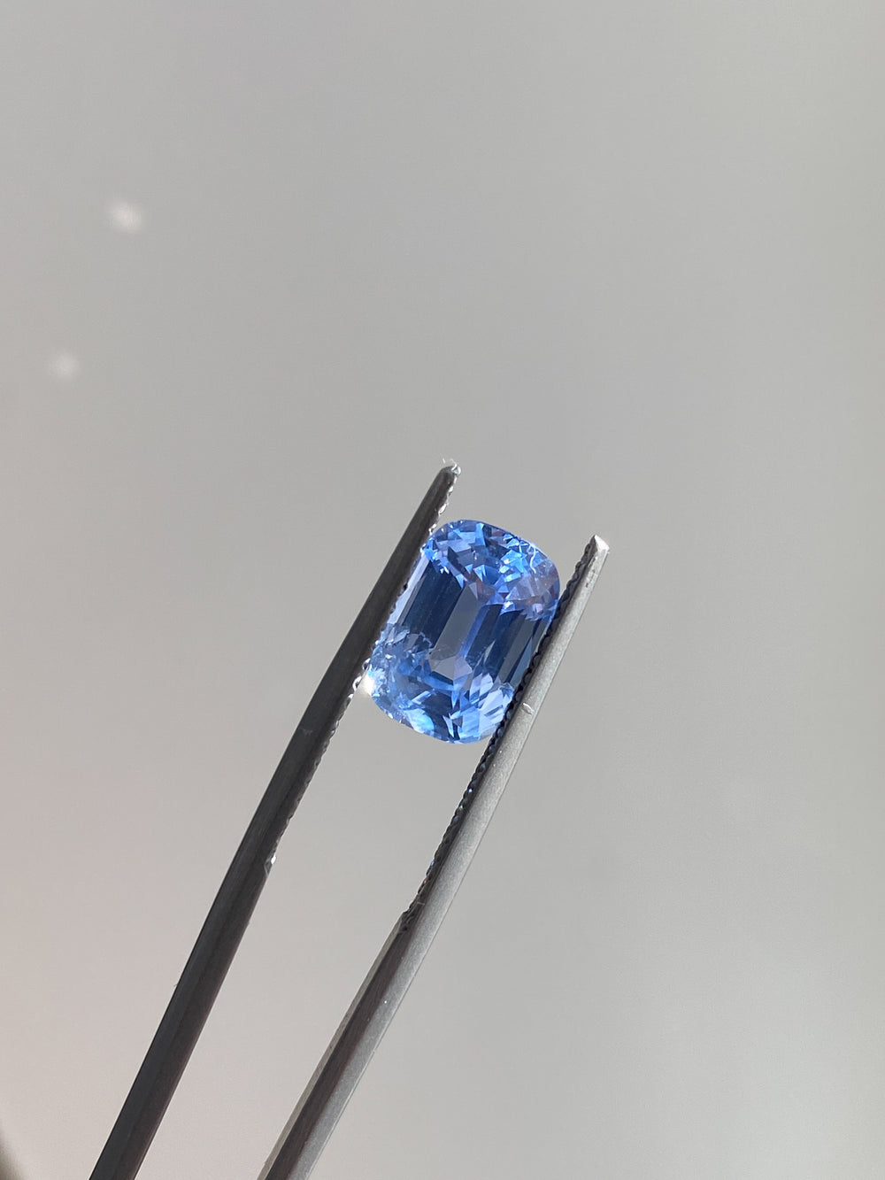 3.08ct Elongated Cushion Sapphire - View 