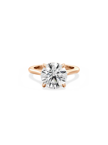 Round Classic Solitaire Ring