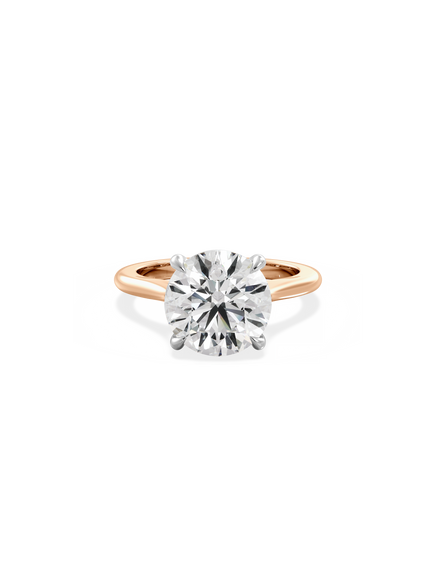Round Classic Solitaire Ring