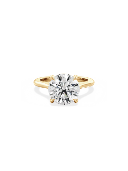 Round Classic Solitaire Ring