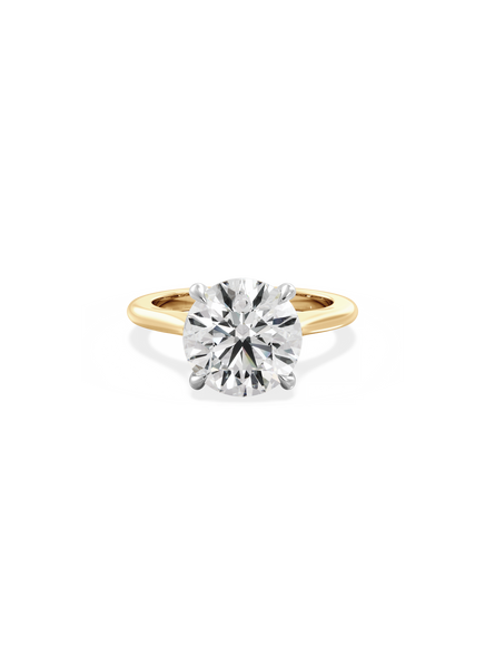 Round Classic Solitaire Ring