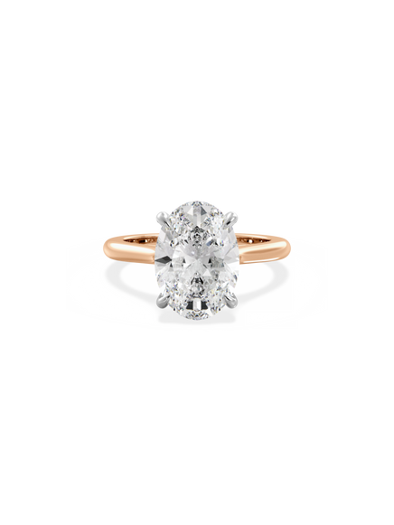 Oval Classic Solitaire Ring
