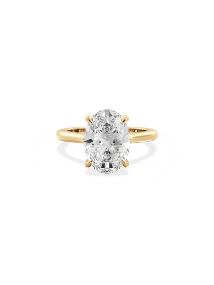 Oval Classic Solitaire Ring