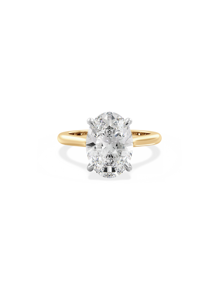 Oval Classic Solitaire Ring