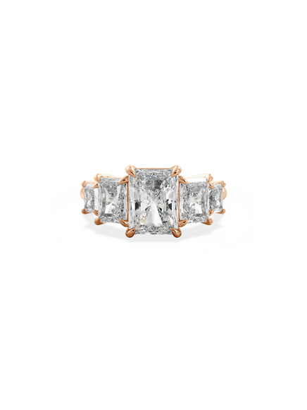 Radiant Signature Five-Stone Ring