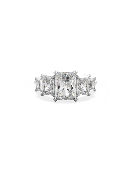 Radiant Signature Five-Stone Ring
