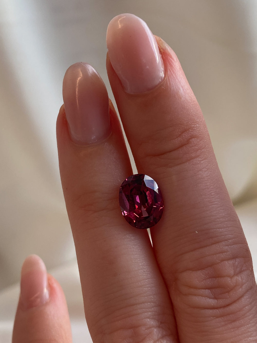 3.97ct Oval Umbalite Garnet - View 