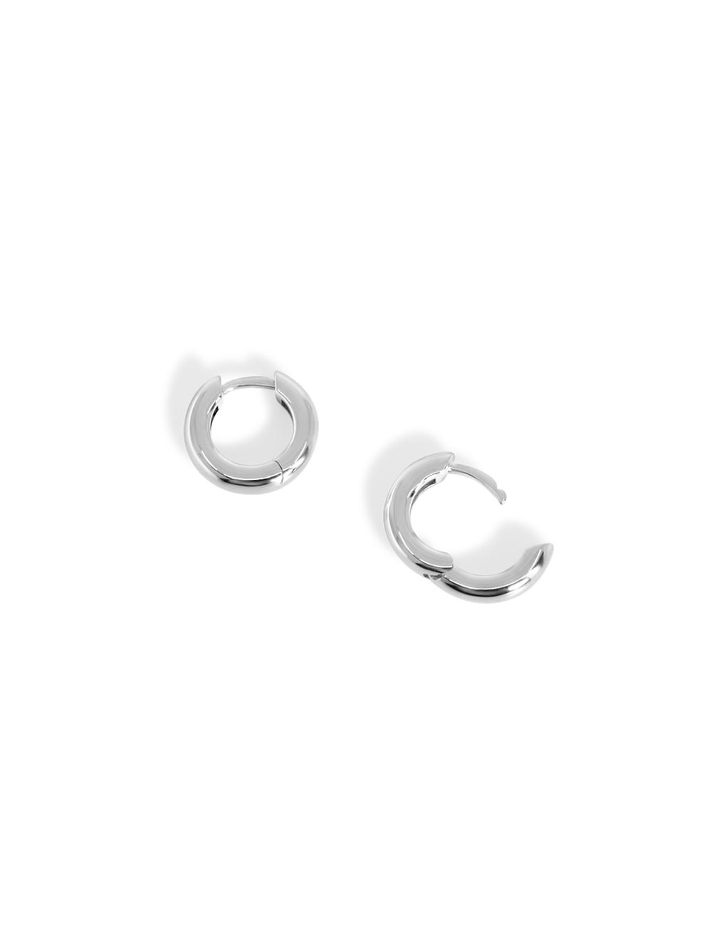 Petite Bold Hoops - View 
