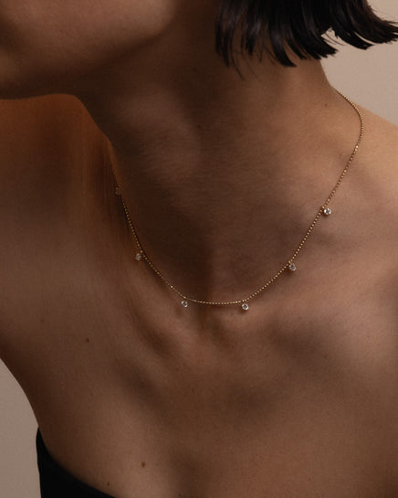 Aster Birthstone Necklace
