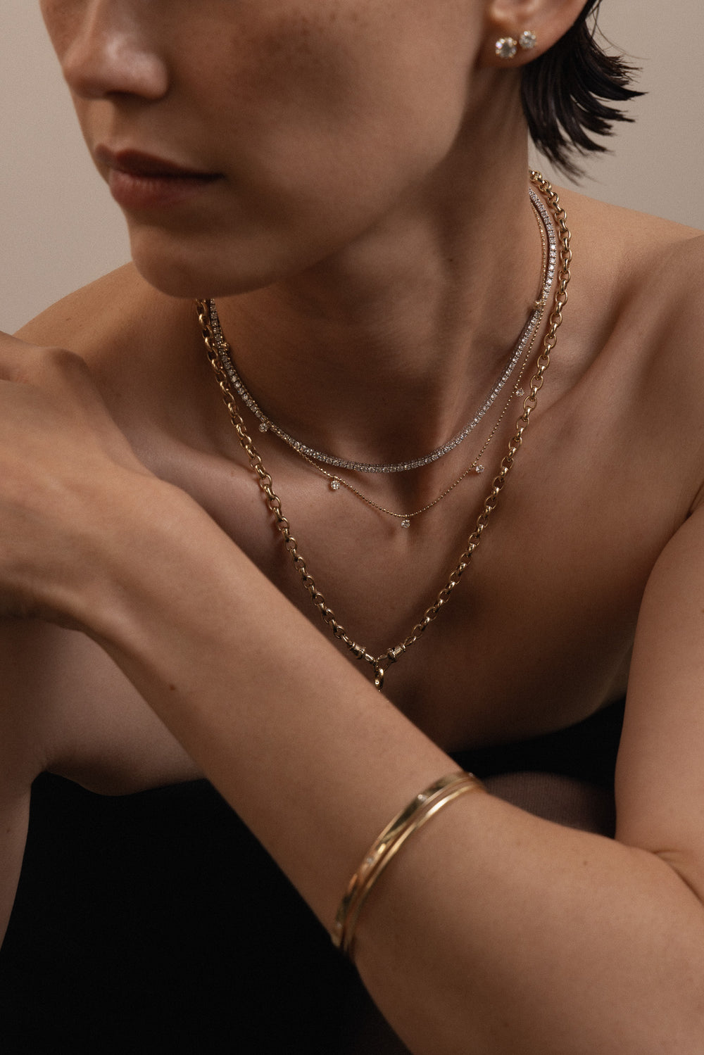 Aster Birthstone Necklace - View 