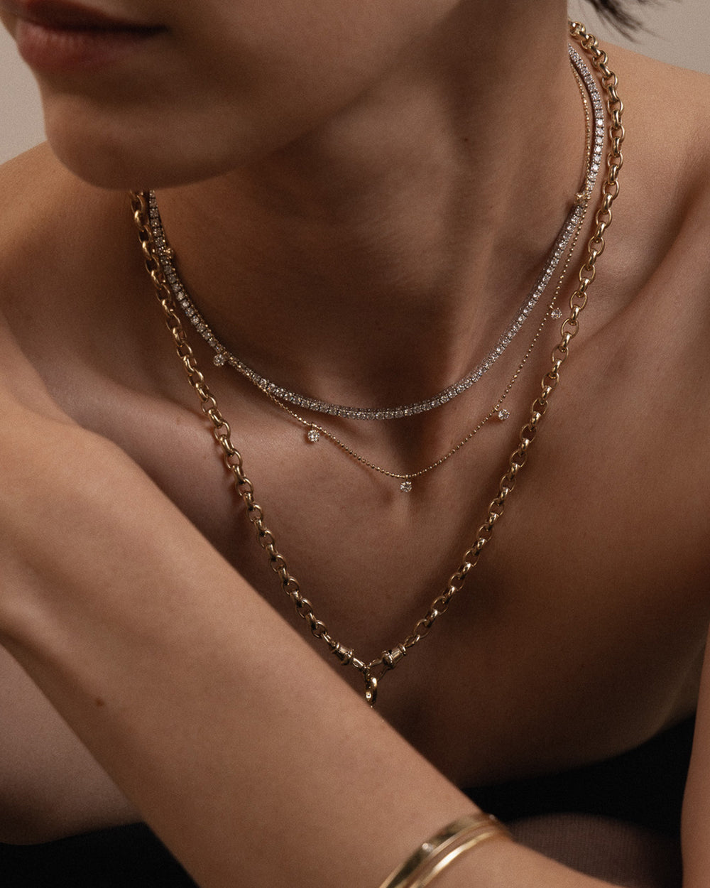 Aster Birthstone Necklace - View 