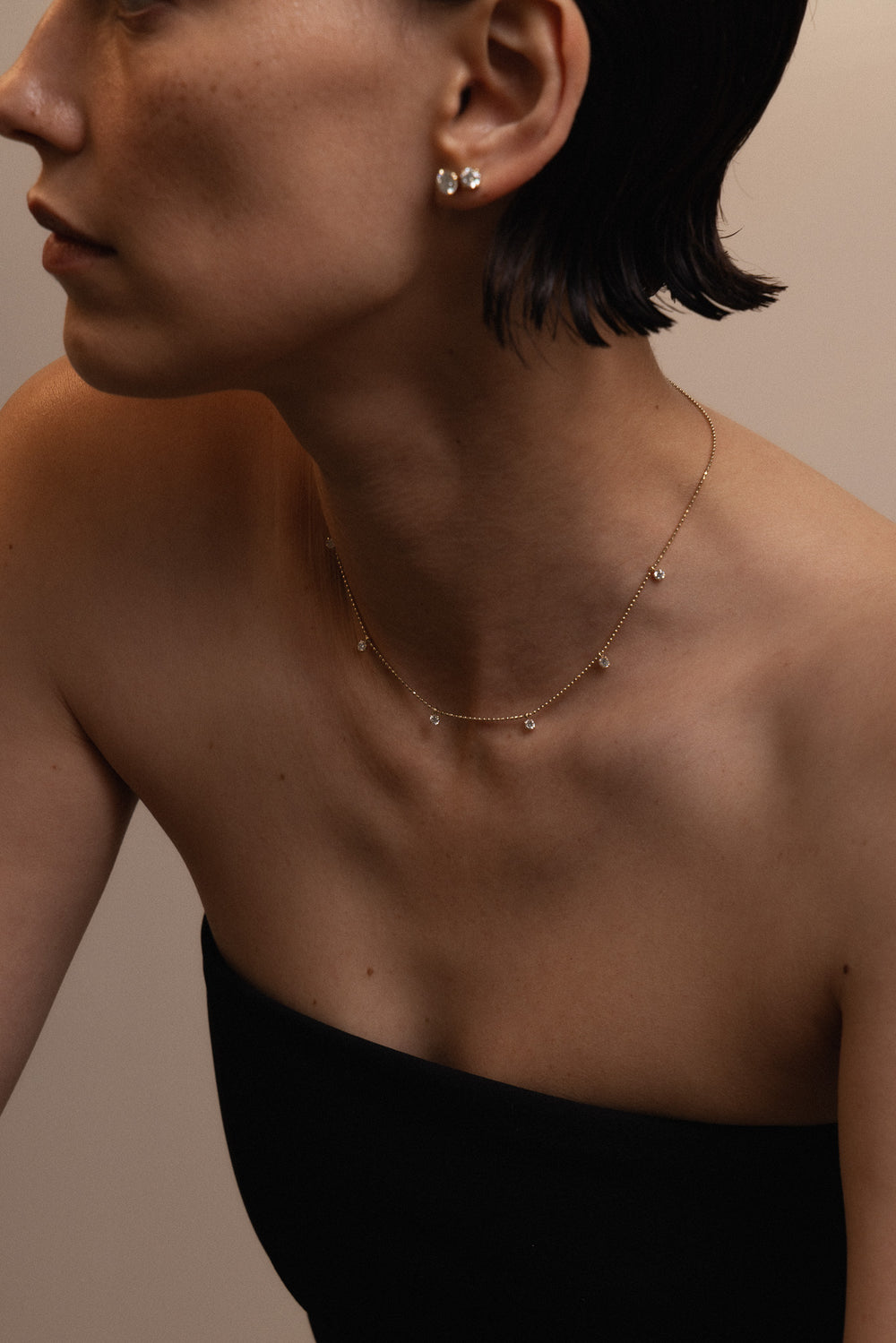 Aster Birthstone Necklace - View 