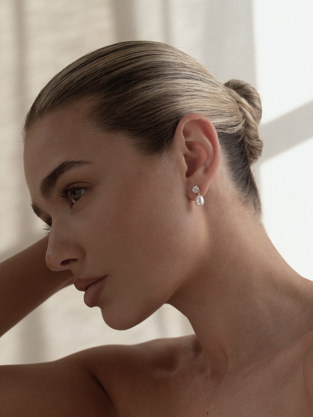 Aurora Pearl Earrings - View 