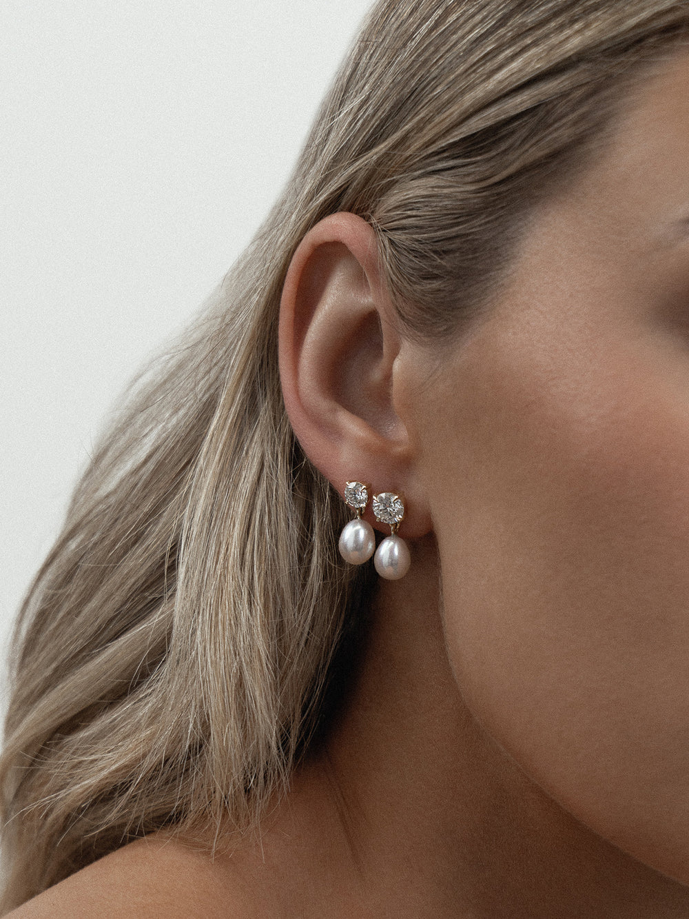 Aurora Pearl Earrings - View 