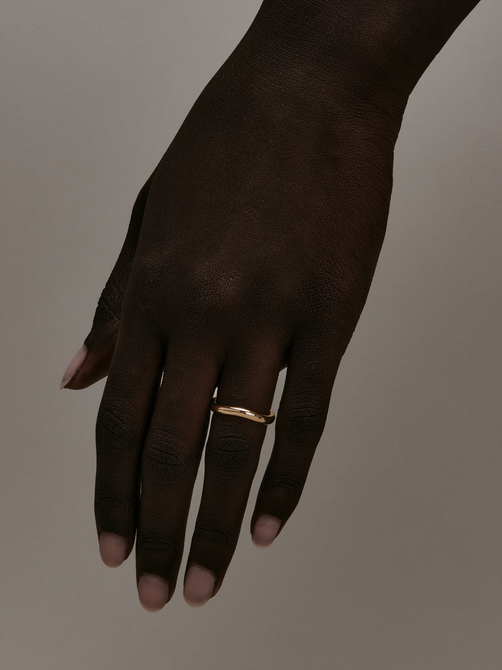Bold Contour Ring - View 