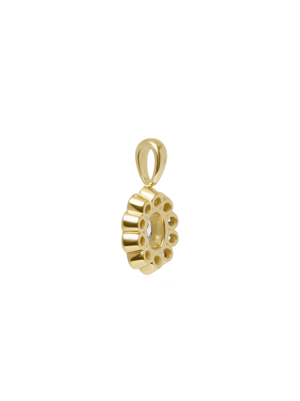 Diamond Solene Pendant - View 