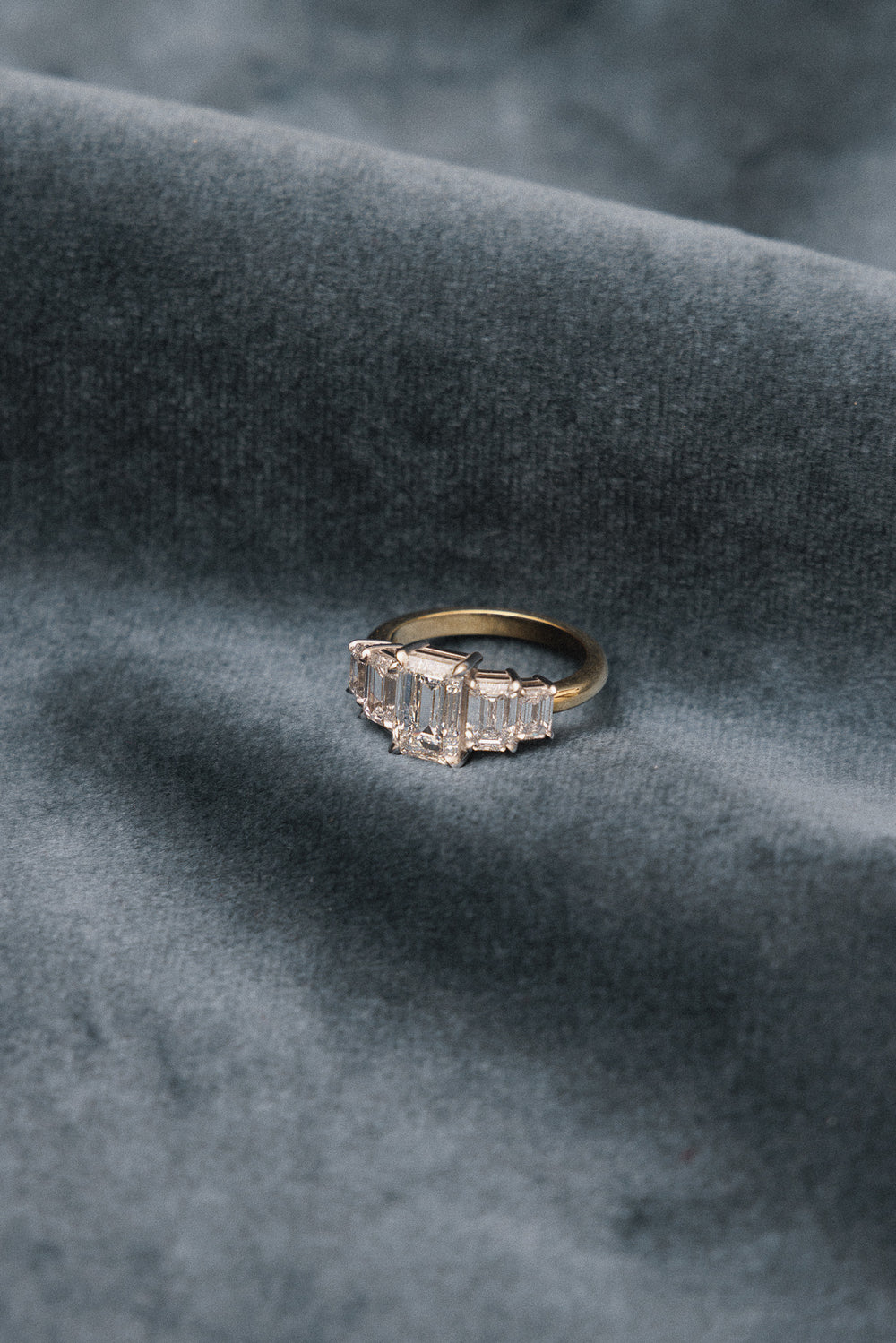 Emerald Signature Five-Stone Ring - View 