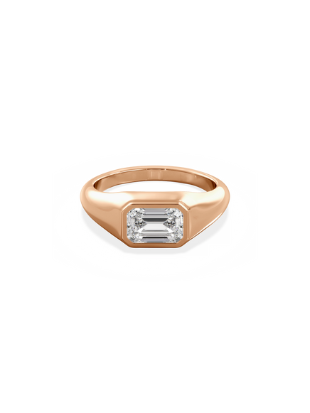 Emerald Signet Ring