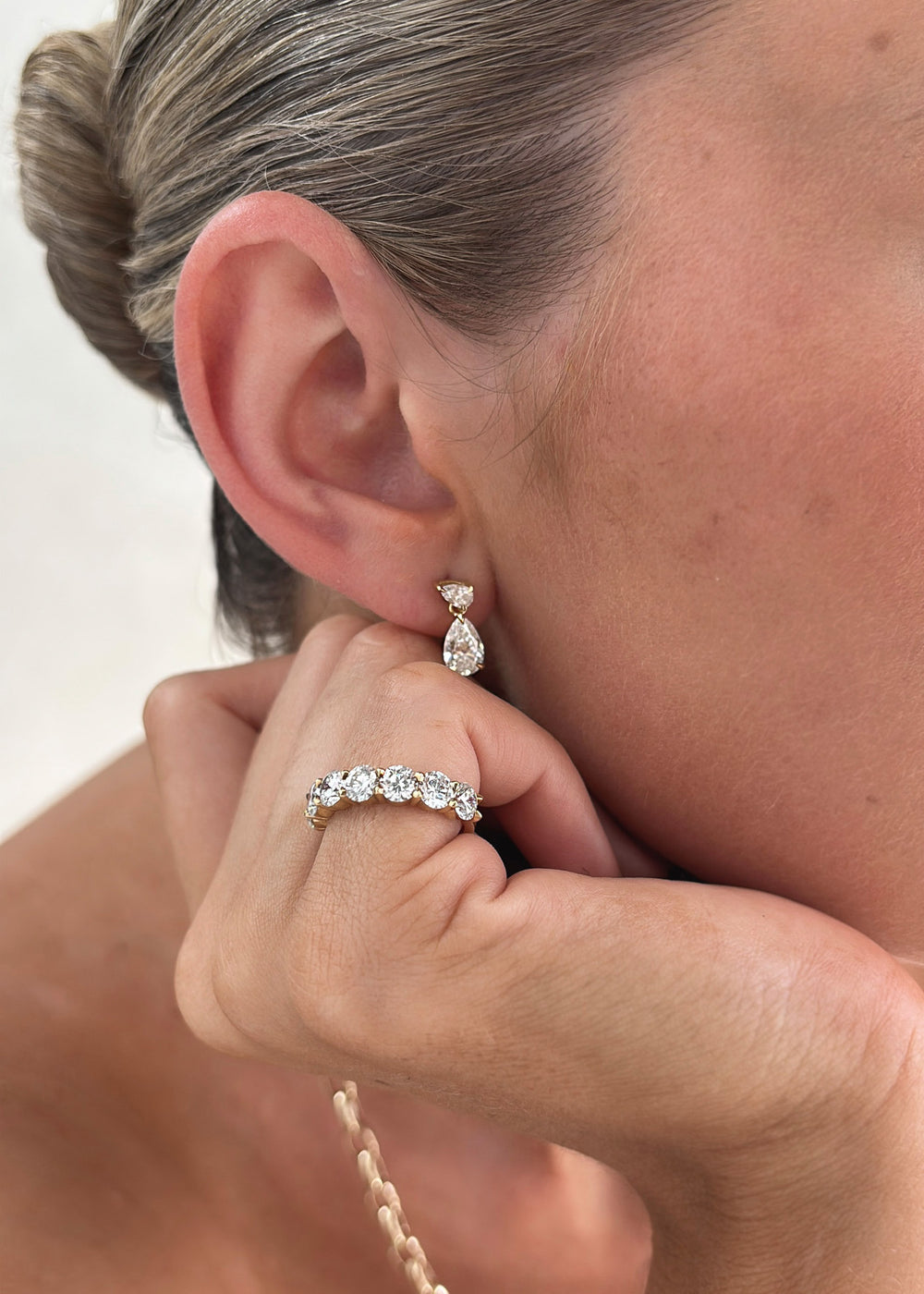 Ivy Statement Drop Earrings - View 