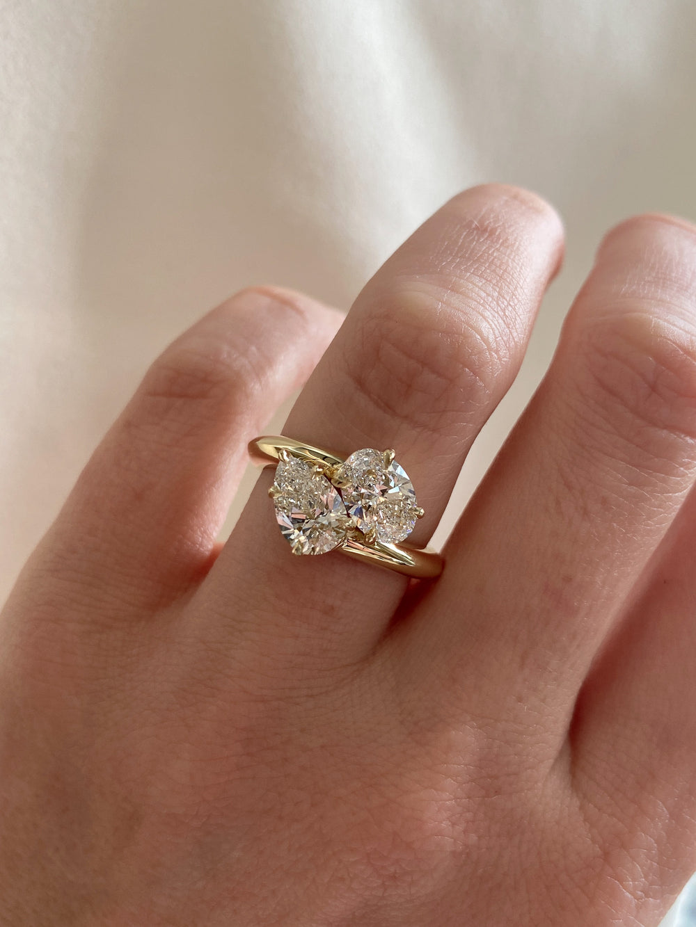 Jean Toi et Moi Ring - View 