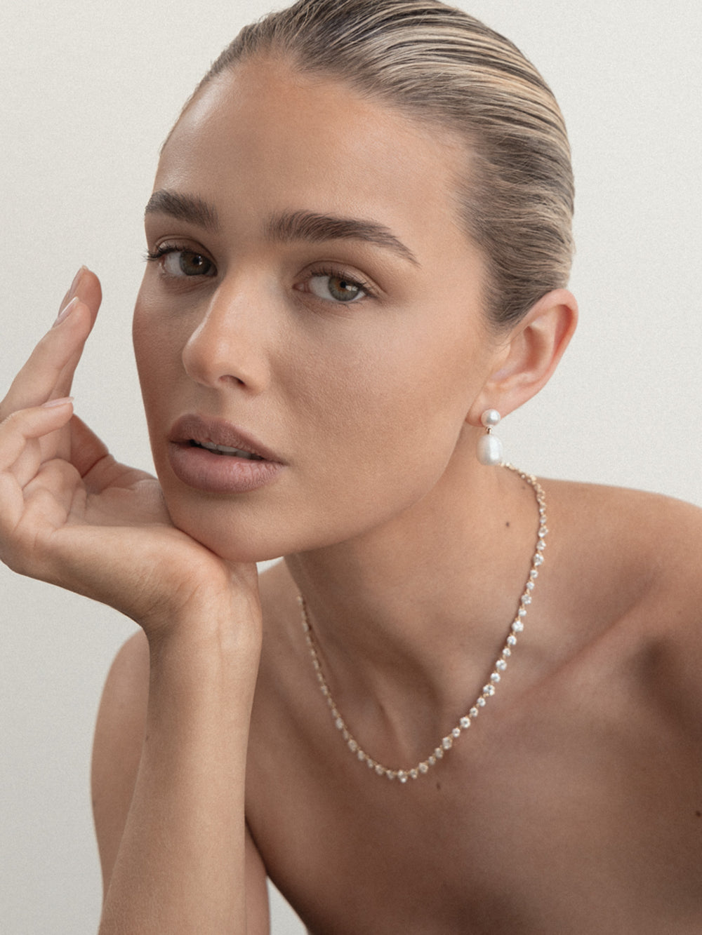 Margot Pearl Earrings - View 