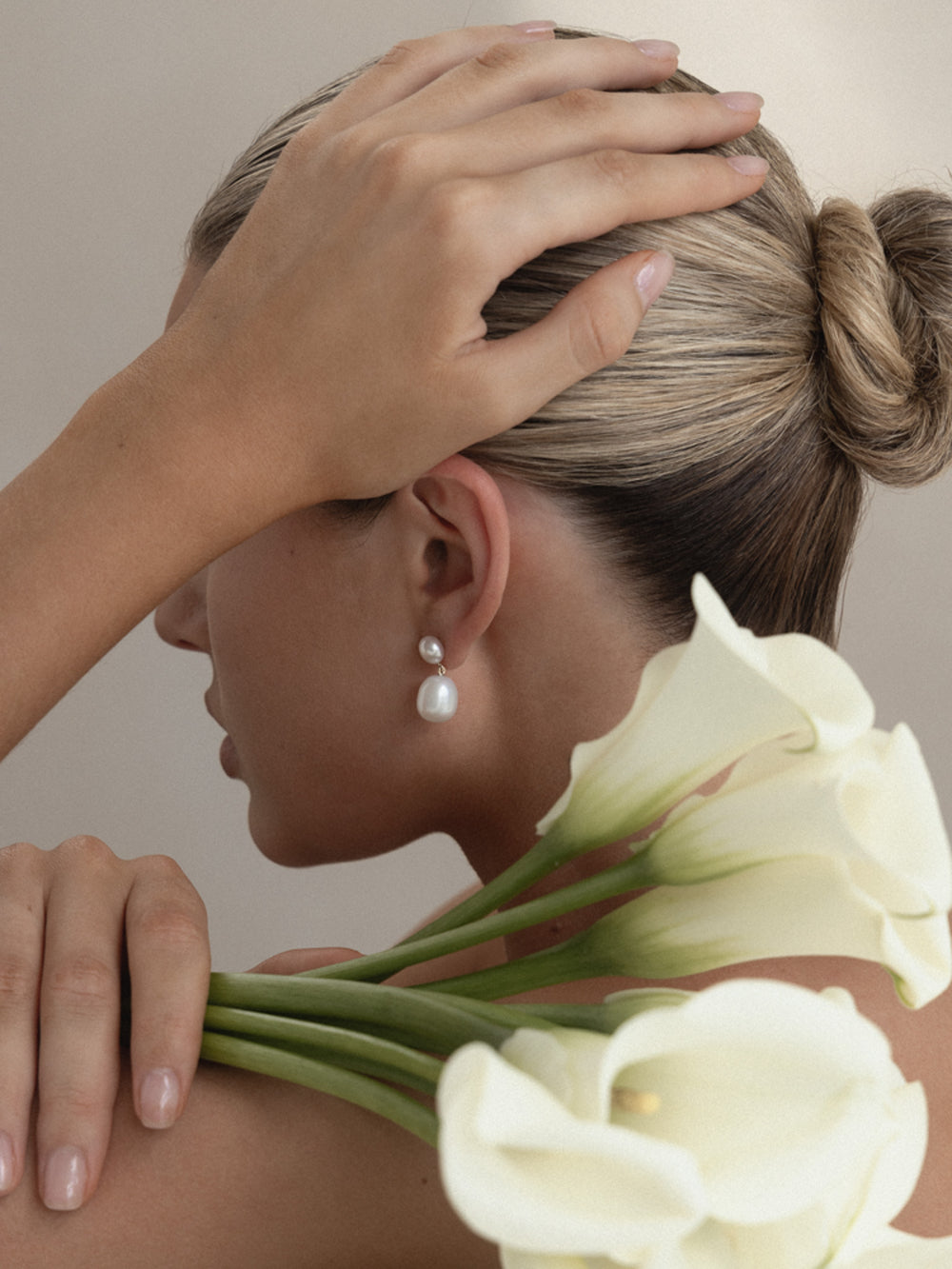 Margot Pearl Earrings - View 