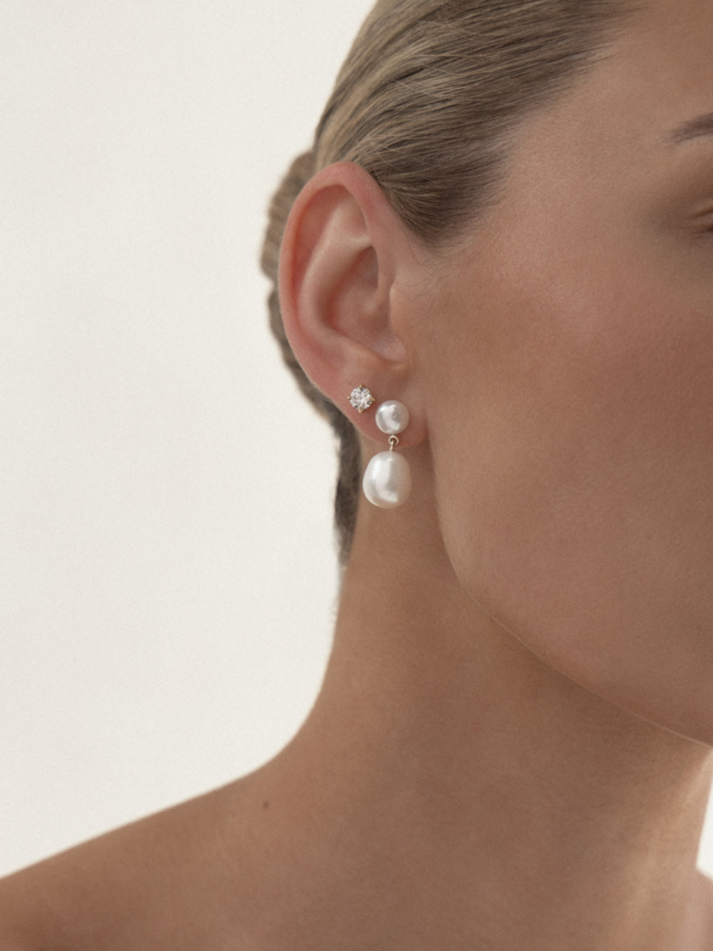 Margot Pearl Earrings - View 