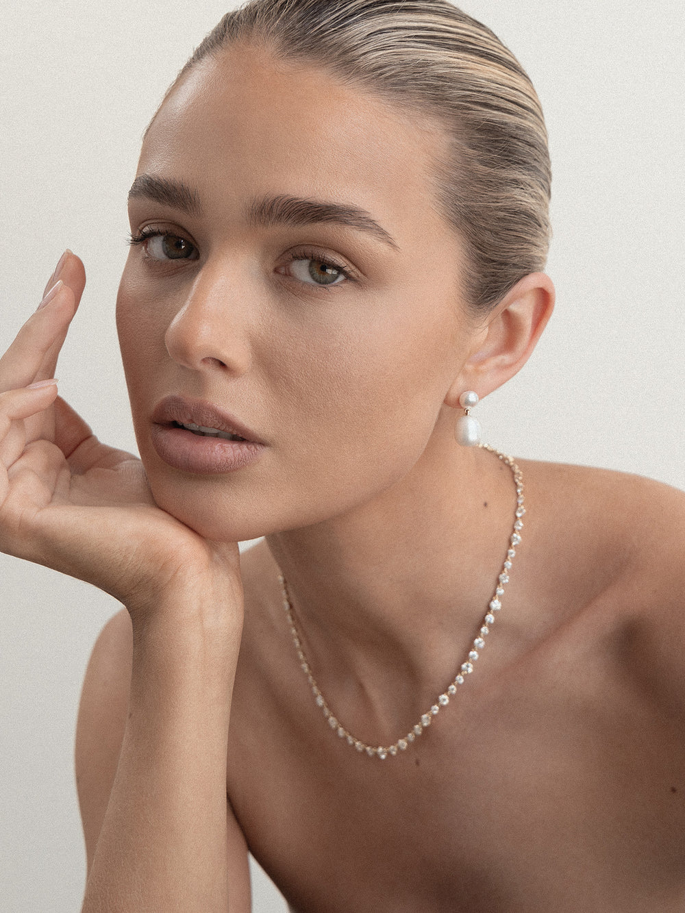 Margot Pearl Earrings - View 