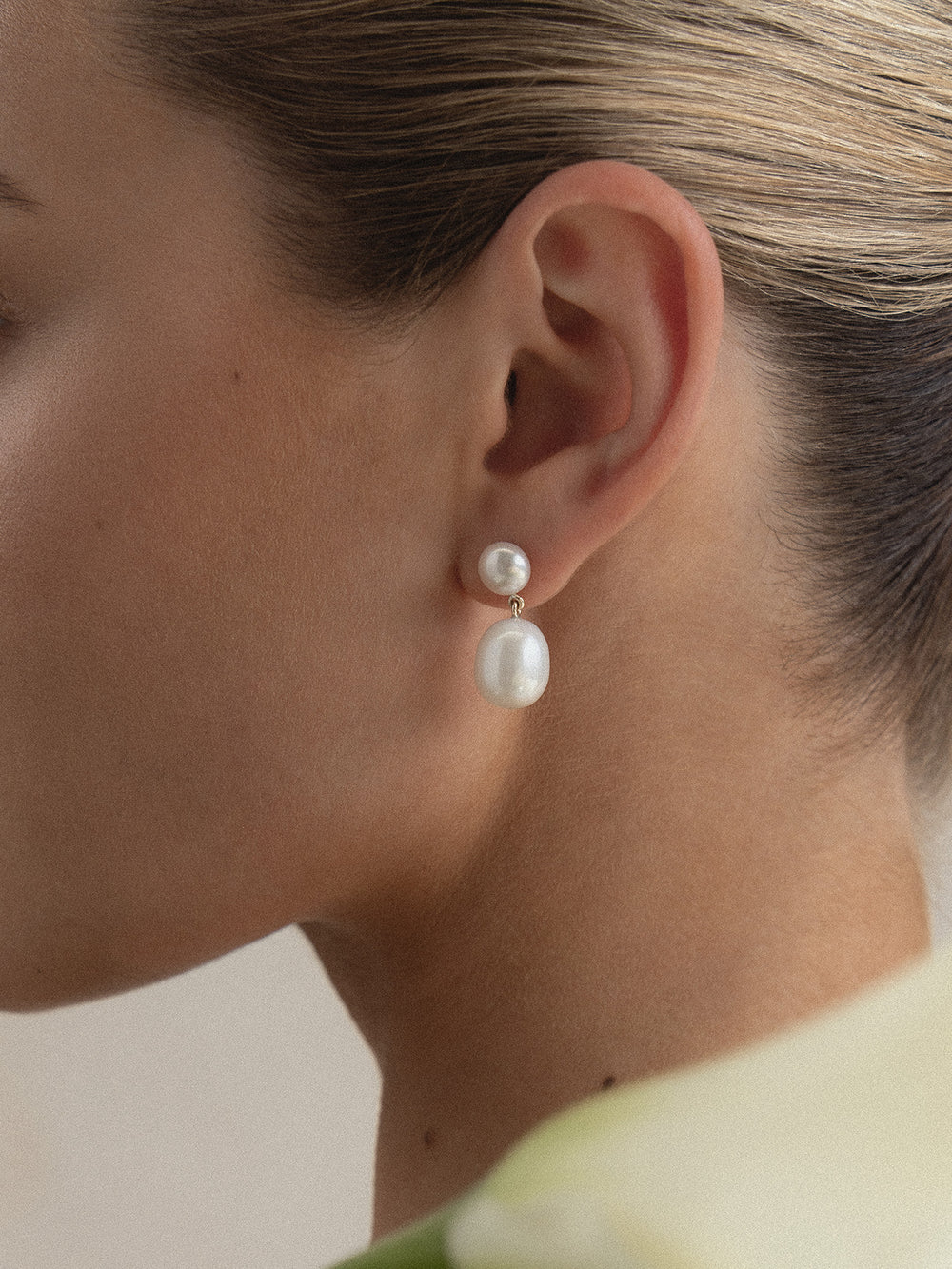 Margot Pearl Earrings - View 