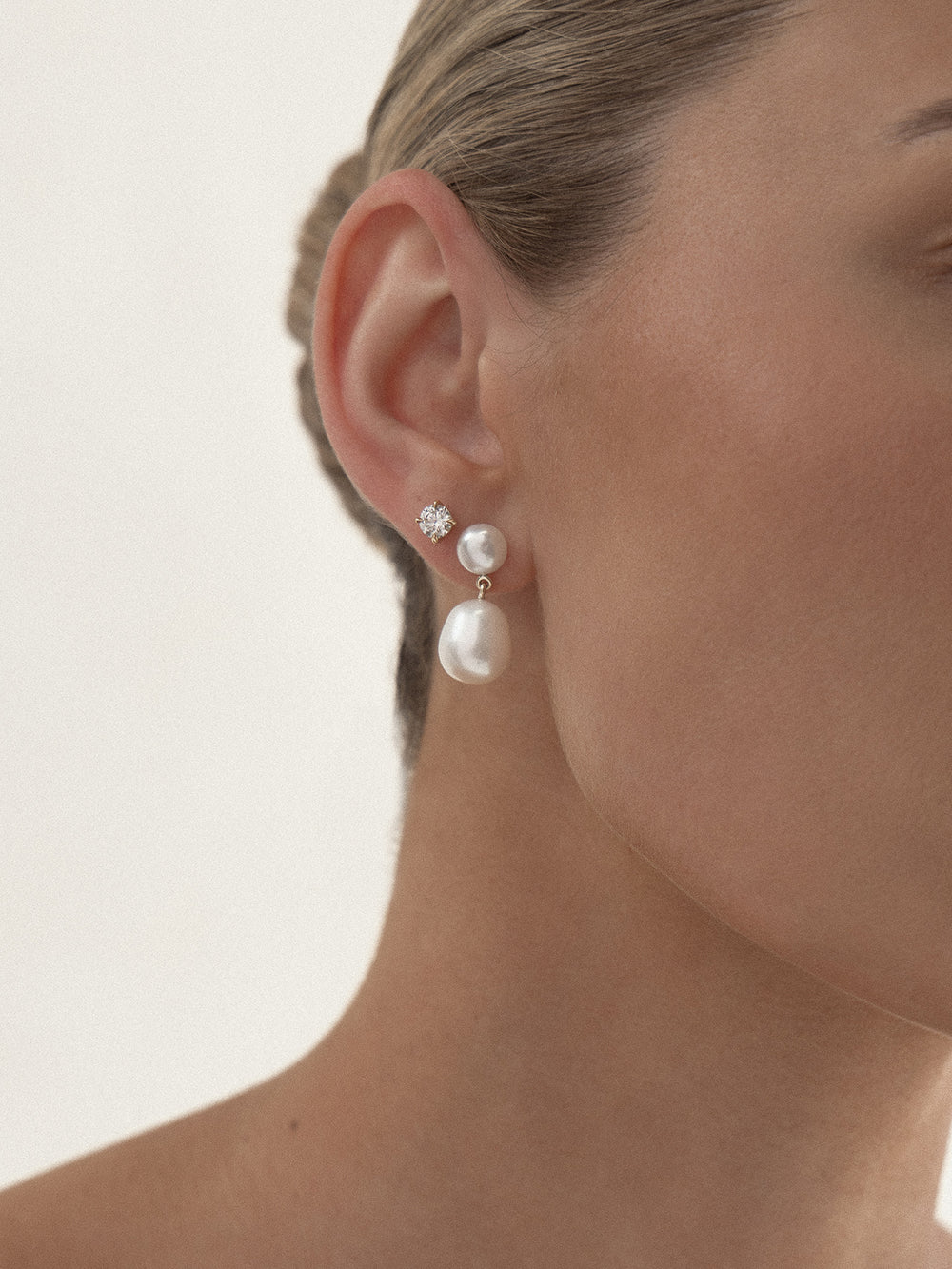 Margot Pearl Earrings - View 