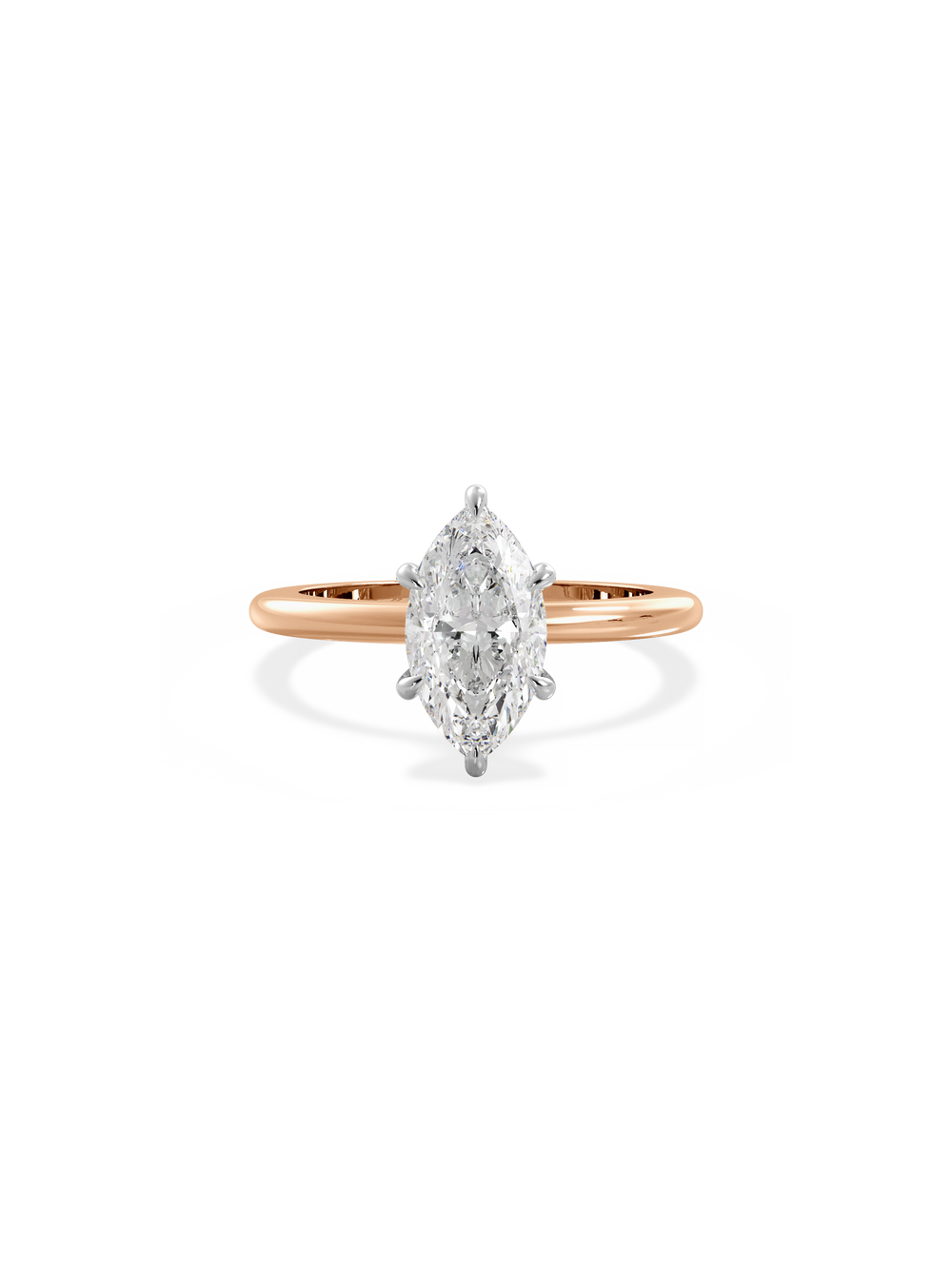 Marquise Ceremonial Solitaire Ring