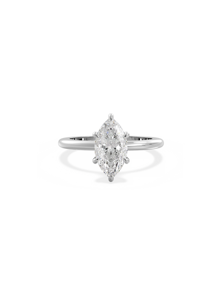 Marquise Ceremonial Solitaire Ring