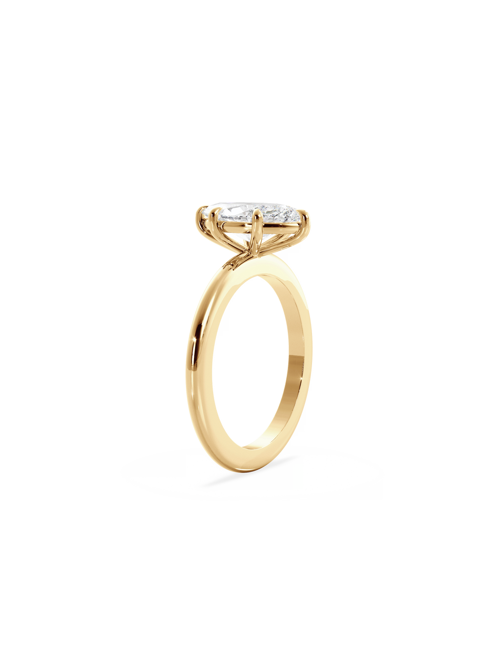 Marquise Ceremonial Solitaire Ring