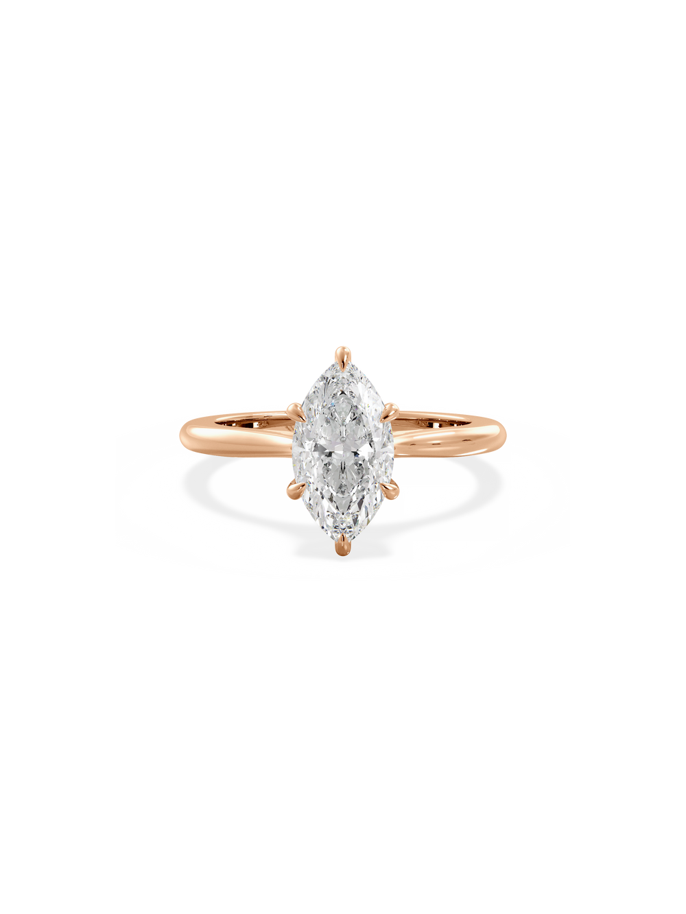 Marquise Classic Solitaire Ring