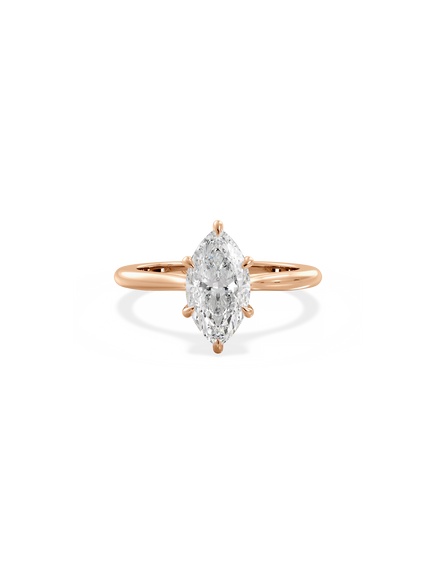 Marquise Classic Solitaire Ring