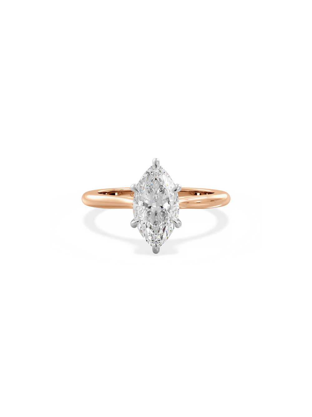 Marquise Classic Solitaire Ring