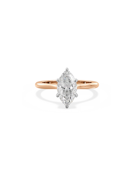 Marquise Classic Solitaire Ring