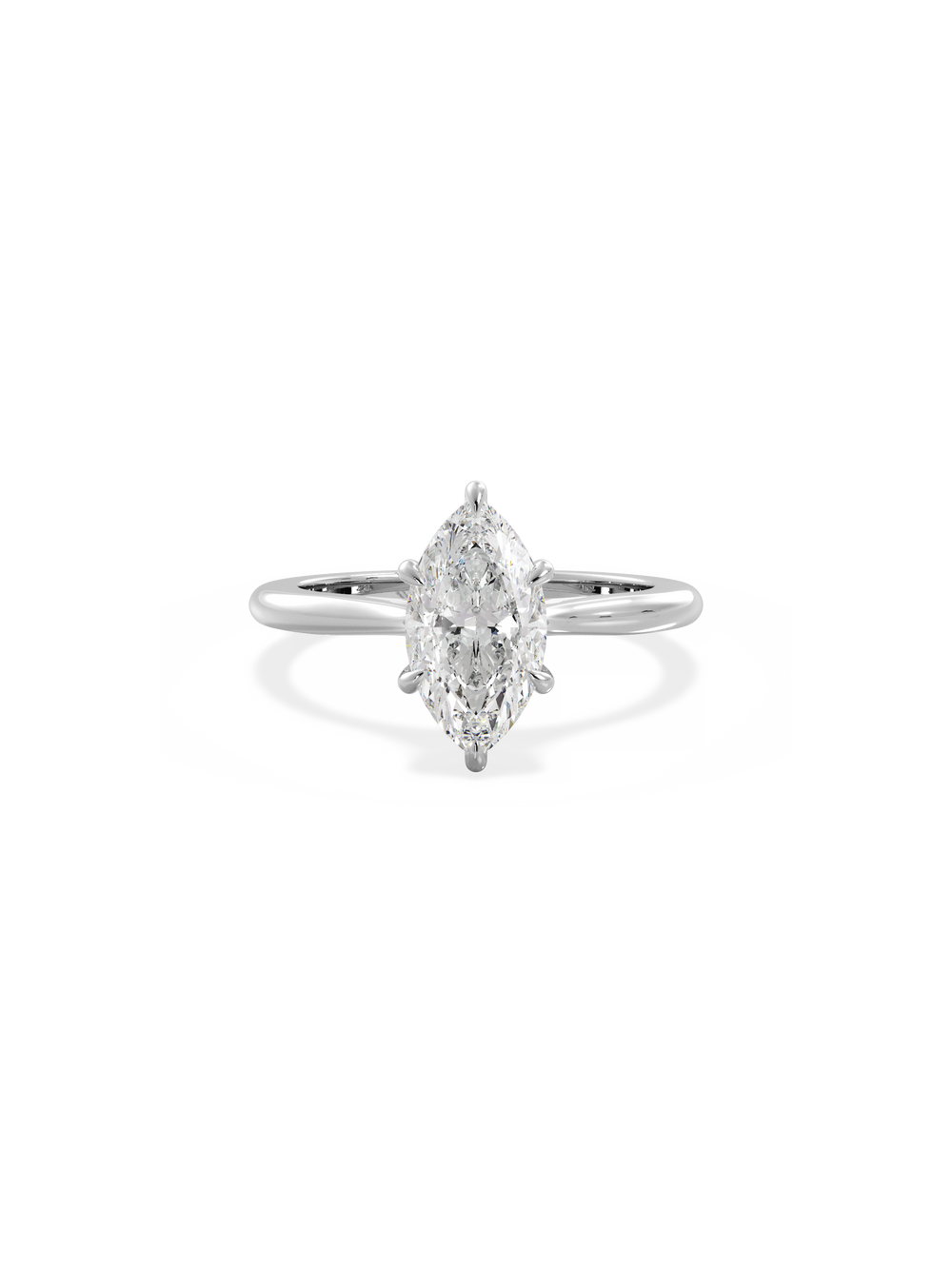 Marquise Classic Solitaire Ring