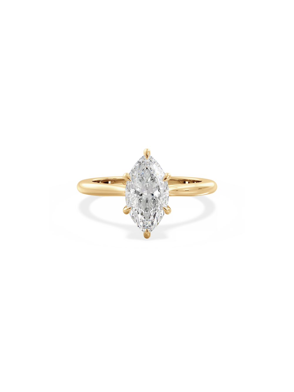 Marquise Classic Solitaire Ring