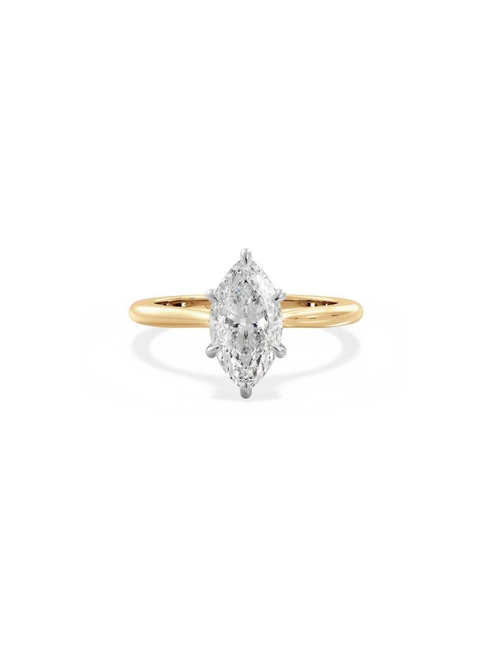 Marquise Classic Solitaire Ring