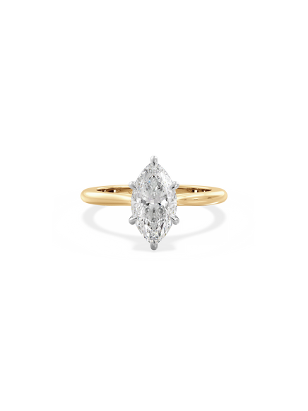 Marquise Classic Solitaire Ring